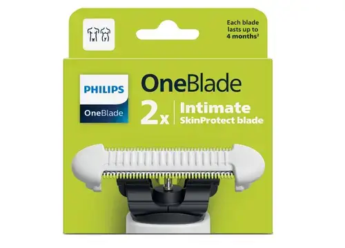 Lame de schimb Philips OneBlade SkinProtect QP229/50, 2 bucati