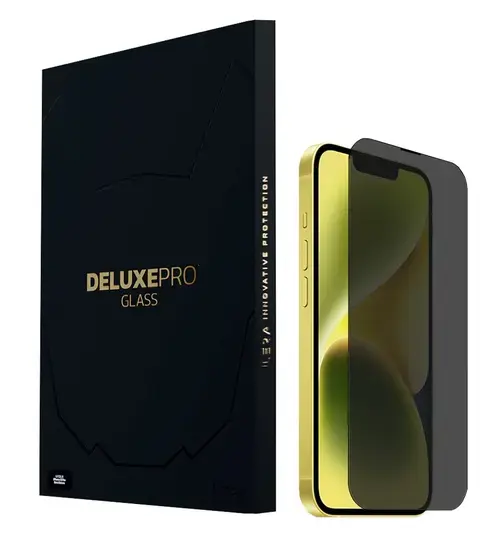 Sticla de protectie iLera DeLuxe Incognito pentru iPhone 16E/14/13/13 Pro