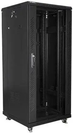 Cabinet metalic Lanberg FF01-6627-12B, 19inch, 27U, 600 x 600