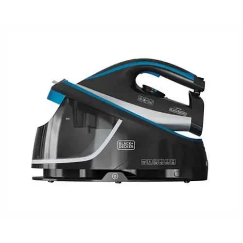Fier de calcat cu aburi Black+Decker BXSS2401E, 2400W, Negru