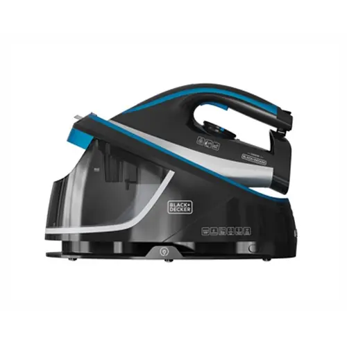 Fier de calcat cu aburi Black+Decker BXSS2401E, 2400W, Negru