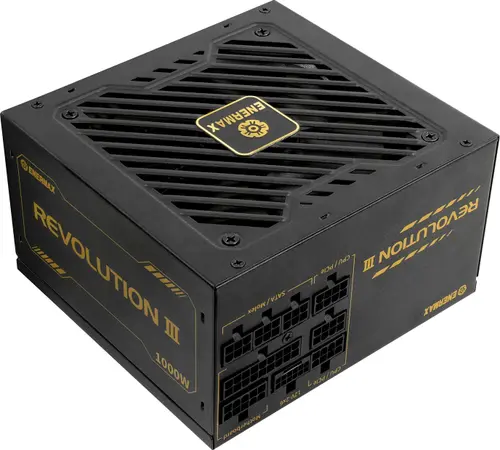 Sursa Enermax Revolution III ERV1000G-AHG-MAC, 1000W, 80 PLUS Gold, ATX 3.1, PCIe 5.1, Full Modulara (Negru)