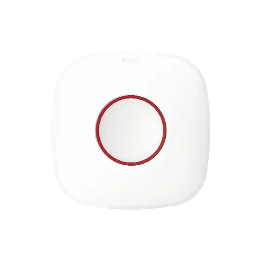Buton de panica wireless Hikvision DS-PDEB1-EG2-WE(B) Tri-X Wireless, Two-Way RF Wireless, 868MHz, criptare AES-128, 1.2Km, Indicator LED