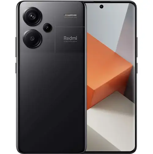 Telefon Mobil Xiaomi Redmi Note 13 Pro+, Procesor Mediatek Dimensity 7200 Ultra Octa-Core, AMOLED 6.67inch, 12GB RAM, 512GB Flash, Camera Tripla 200+8+2 MP, Wi-Fi, 5G, Dual Sim, Android (Negru)