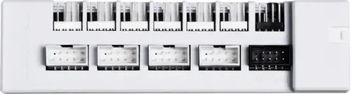 HUB USB si ventilatoare PWM Lian Li ZUUS-735, Pana la 6x PWM si 4x USB 2.0 (Alb)