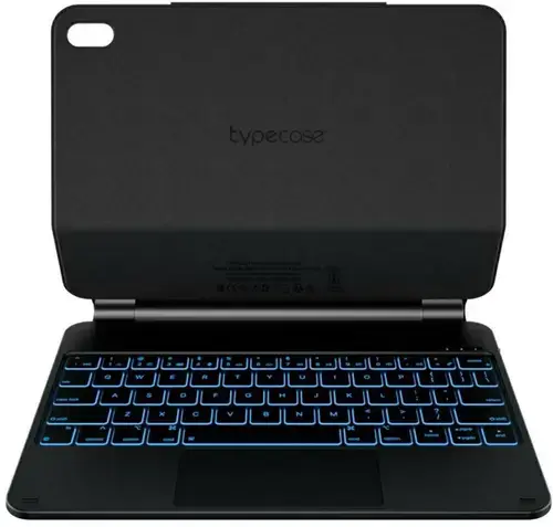 Husa cu tastatura Typecase Edge pentru Apple iPad 11inch (A16) 2025 / iPad 10.9inch 2022 (Negru)