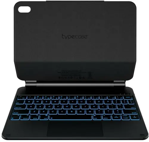 Husa cu tastatura Typecase Edge pentru Apple iPad 11inch (A16) 2025 / iPad 10.9inch 2022 (Negru)