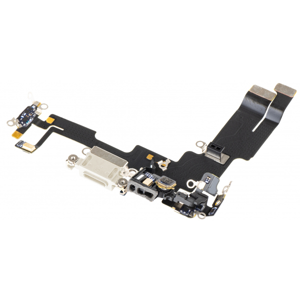 Banda cu Conector Incarcare - Microfon Apple iPhone 14, Argintiu