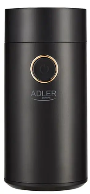 Rasnita de cafea Adler AD4446bg, 75 g, 150 W (Negru/Auriu)