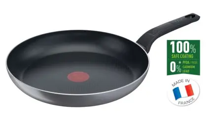 Tigaie TEFAL Easy Plus B5690653, Aluminiu, 28 cm (Negru)