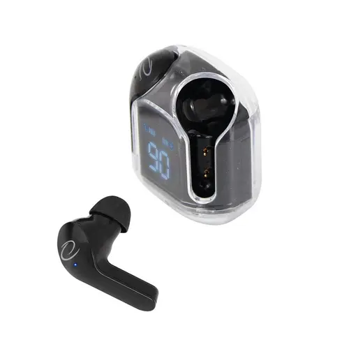 Casti True Wireless Esperanza Methone EH238K, Bluetooth, Touch control, Microfon (Negru)