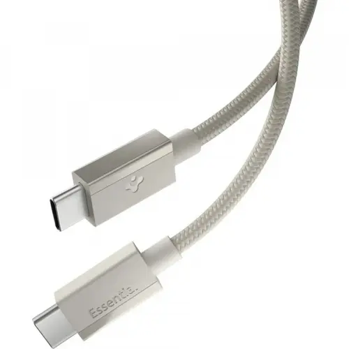 Cablu Date si Incarcare USB-C - USB-C Spigen EB6015CC, 60W, 1.5m, Gri
