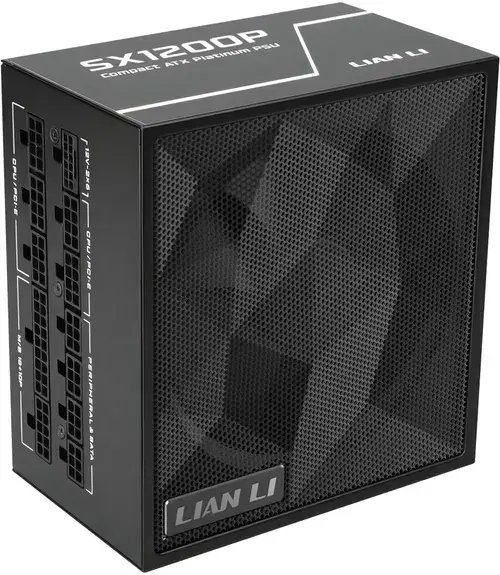 Sursa Lian Li SX Platinum SX1200P, 1200 W, Full Modulara, 80 PLUS Platinum (Negru)