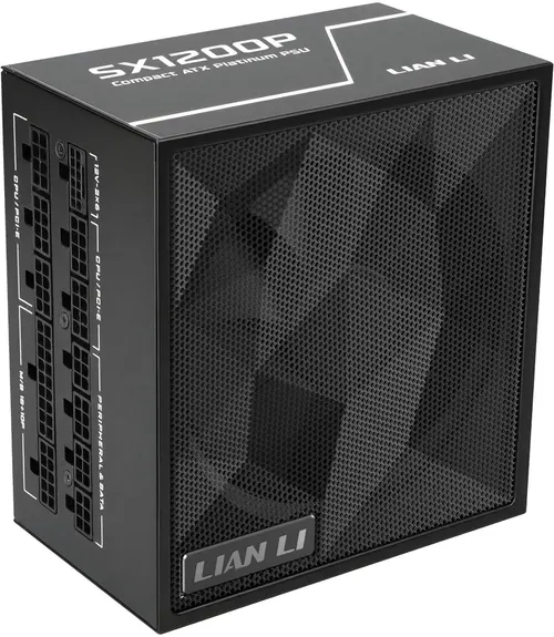 Sursa Lian Li SX Platinum SX1200P, 1200 W, Full Modulara, 80 PLUS Platinum (Negru)