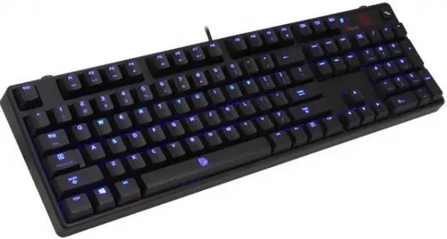 Tastatura Mecanica Gaming Tt eSPORTS Poseidon Z Illuminated Blue Switch (Neagra)