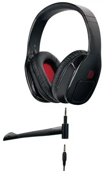 Casti Thermaltake eSPORTS SYBARIS, Microfon, Bluetooth (Negru)