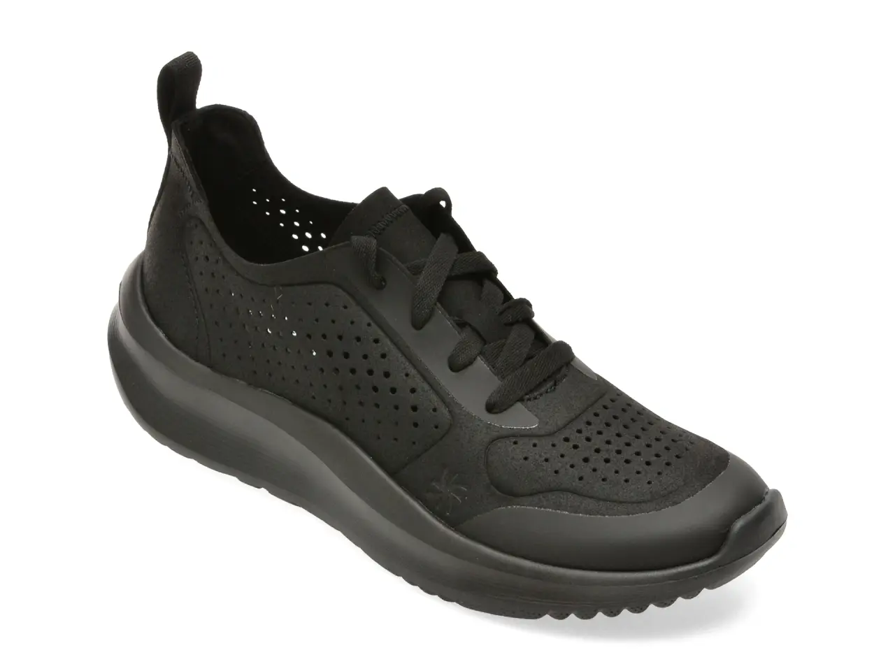 Pantofi sport CLARKS negri, SOLETIE, din material textil