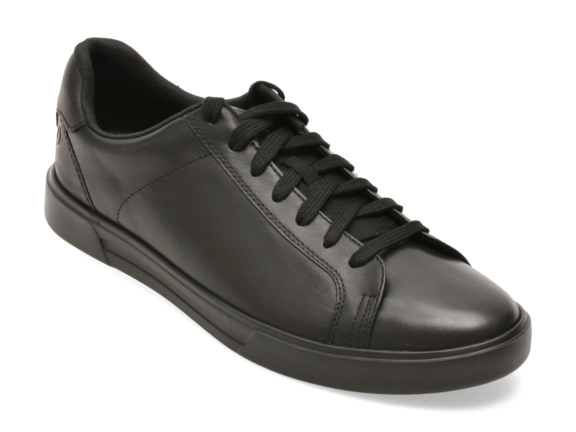 Pantofi sport CLARKS negri, ROMSLAC, din piele naturala