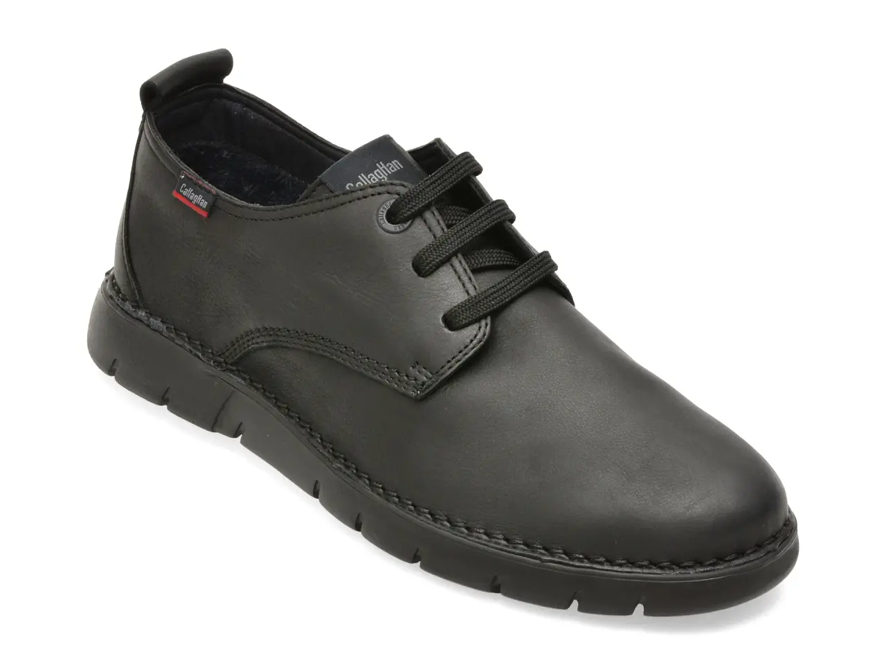 Pantofi CALLAGHAN negri, 57703, din piele naturala