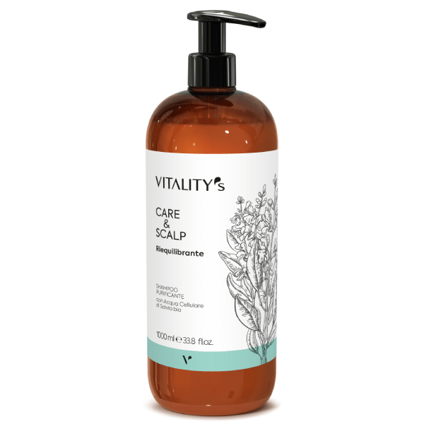 Sampon purificator Vitality's Care&Scalp Rebalancing Shampoo 1000ml