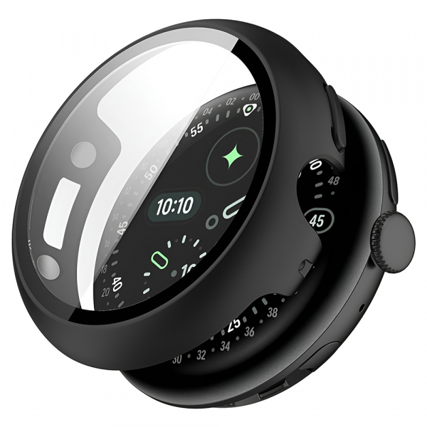 Husa Techsuit Defense360 Pro pentru Google Pixel Watch 4 41mm, Neagra