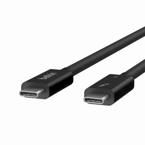Cablu Thunderbolt 4, Belkin, 2m, Negru