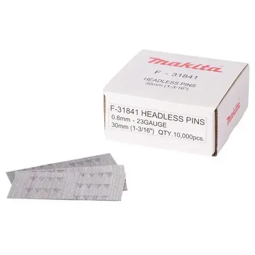 Cuie / ace cu o lungime de 30 mm, pentru pistol cuie, AF353, DPT353, 10000 de bucati. Makita