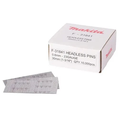 Cuie / ace cu o lungime de 30 mm, pentru pistol cuie, AF353, DPT353, 10000 de bucati. Makita