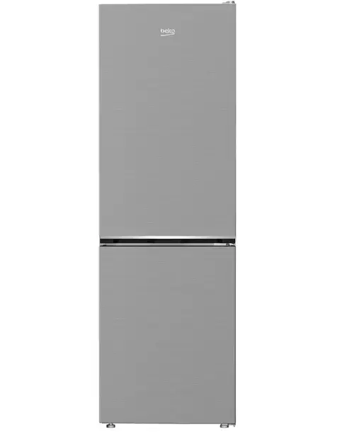 Combina frigorifica Beko B1RCNA364XB, 316 l, Clasa E, No Frost, AeroFlow, Termostat reglabil, Iluminare LED, Door open buzzer, H 186.5 cm (Inox)