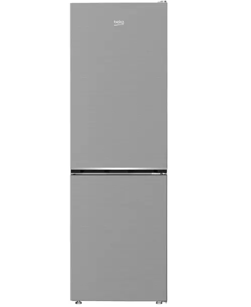 Combina frigorifica Beko B1RCNA364XB, 316 l, Clasa E, No Frost, AeroFlow, Termostat reglabil, Iluminare LED, Door open buzzer, H 186.5 cm (Inox)