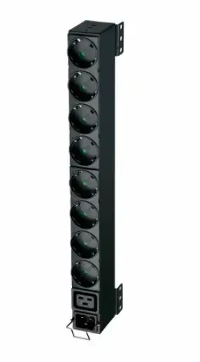 PDU Eaton EFLX8D, 1x C19, 8x Schuko (Negru)