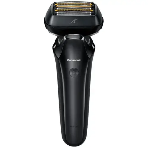 Aparat de ras Panasonic ES-LS6A-K803, 6 lame, inchJapanese Blade Technologyinch, Trimmer, Senzor pentru barba, 50min autonomie Li-Ion, Wet & Dry, Cap Flexibil 22D, Cutie de transport, Negru