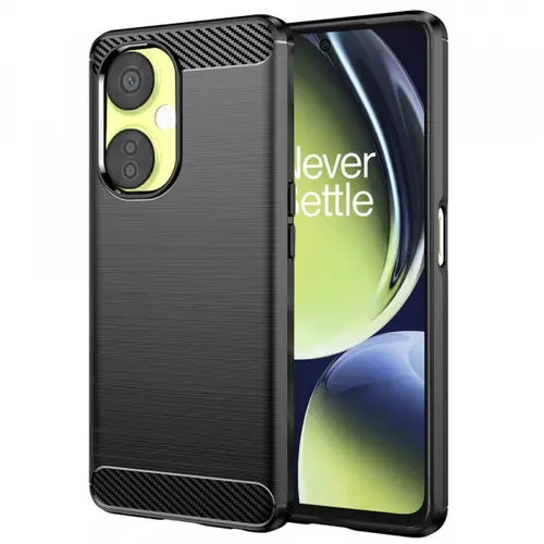 Husa Techsuit Carbon pentru OnePlus Nord CE 3 Lite (Negru)