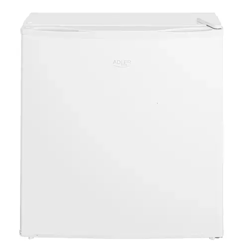 Mini frigider Adler AD8096W, 45 L, Reglare A Racirii In 6 Trepte, Dezghetare Manuala, Usi Metalice Cu Manere Incastrate (Alb)