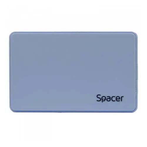 Rack Extern Spacer pentru HDD/SSD 2.5Inch S-ATA Interfata PC USB 3.0, Bleu
