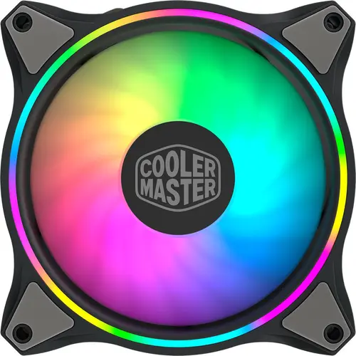 Ventilator CoolerMaster MF120 Halo MFL-B2DN-18NPA-R1, 120mm, 1800 RPM, PWM (Negru)