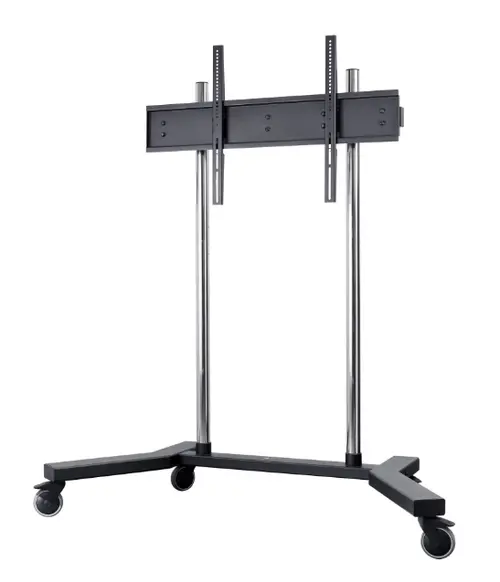 Stand mobil Edbak TR18, 60inch-98inch, 80 kg, inaltime reglabila (Negru)