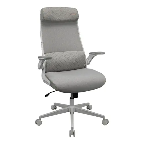Scaun Ergonomic de Gaming COUGAR Stryder, Max 120 kg, Tetiere reglabila larga, Spuma (Alb)