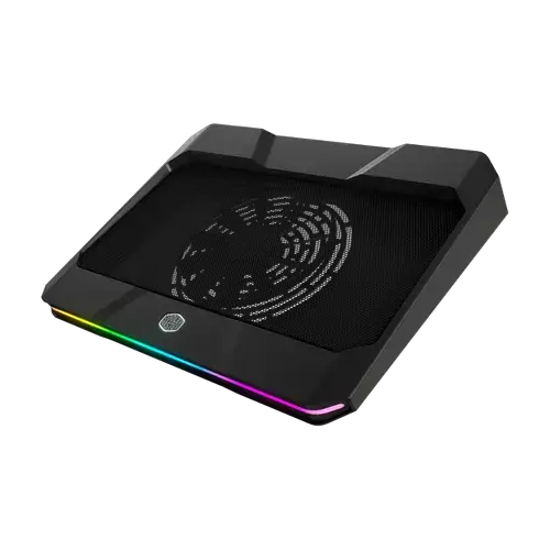 Cooler laptop Cooler Master Notepal X150 Spectrum, 3x USB 2.0, USB Type-C (Negru)