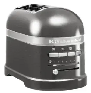 Prajitor de paine KitchenAid, 2 felii, 2500W (Gri)