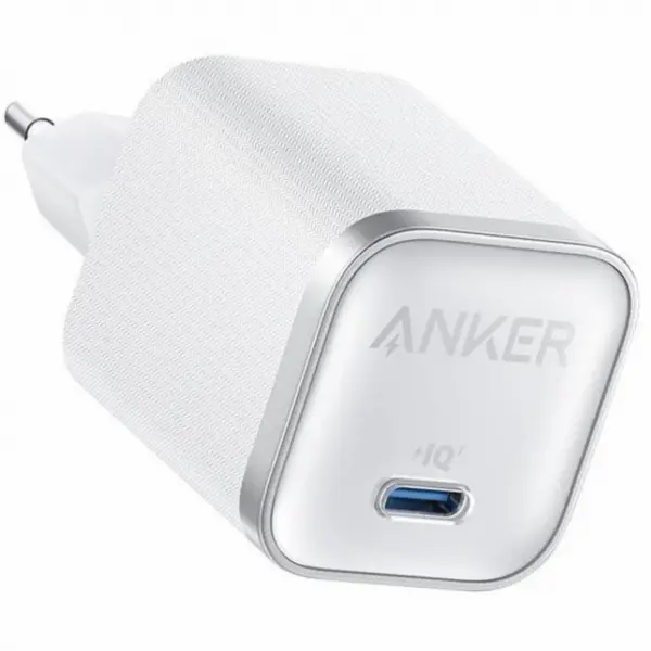 Incarcator Retea Anker Nano, 45W, 3A, 1 x USB-C, Alb A2692L21