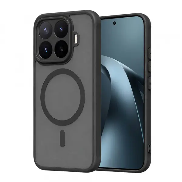 Husa MagSafe pentru Xiaomi 17T Pro, Techsuit, HaloFrost II, Neagra