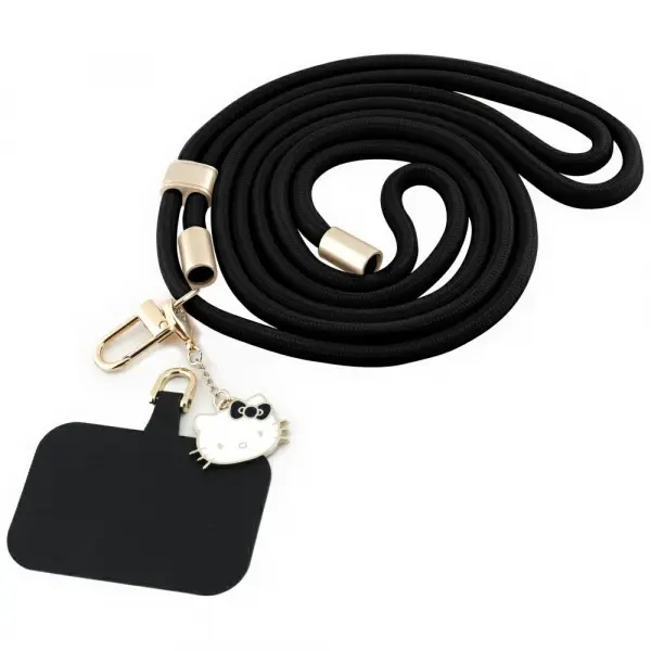 Snur Telefon Hello Kitty Crossbody, Negru