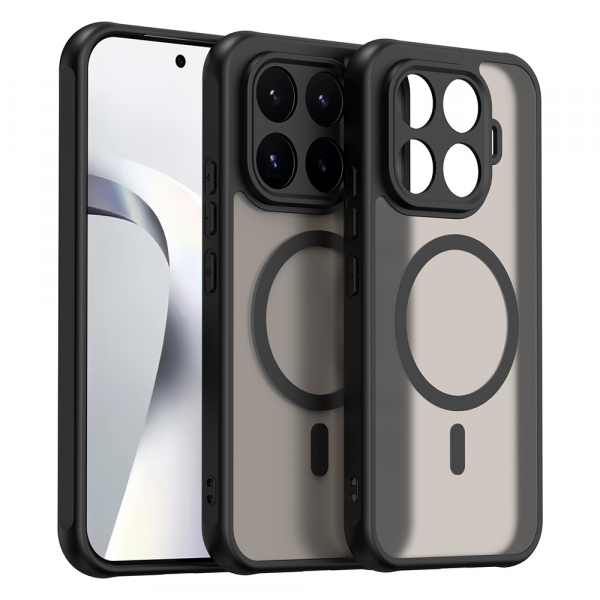 Husa MagSafe pentru Xiaomi 17T, Techsuit, HaloFrost II, Neagra