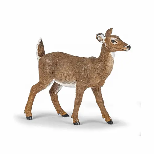 Figurina Papo - Animale salbatice, Caprioara cu coada alba
