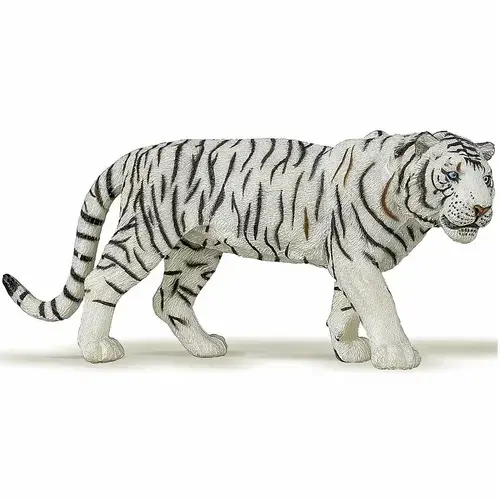 Figurina Papo - Animale salbatice, Tigru alb