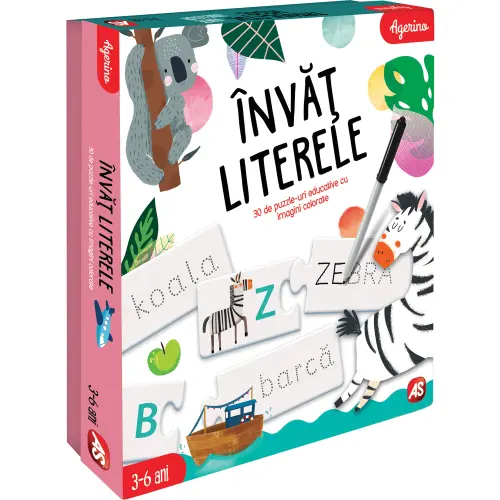 Joc AS Agerino - Invat literele