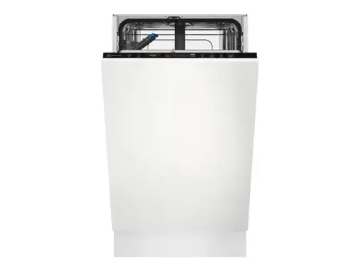 Masina de spalat vase incorporabila Electrolux Slim GlassCare EEG62300L, 9 seturi, 8 programe, Clasa D (Alb)