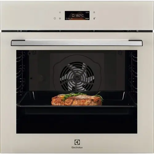 Cuptor incorporabil Electrolux LOE8F38S, Electric, Autocuratare catalitica, Control touch, 99 de programe predefinite, Inchidere amortizata a usii, volum net 72 L, Clasa A+ (Bej)