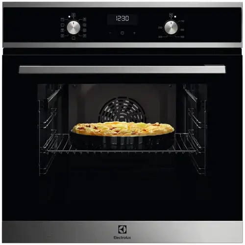 Cuptor incorporabil Electrolux EOD5F70BX, 65 l, Autocuratare catalitica, Timer electronic, SteamBake, Grill, Clasa A (Inox antiamprenta)